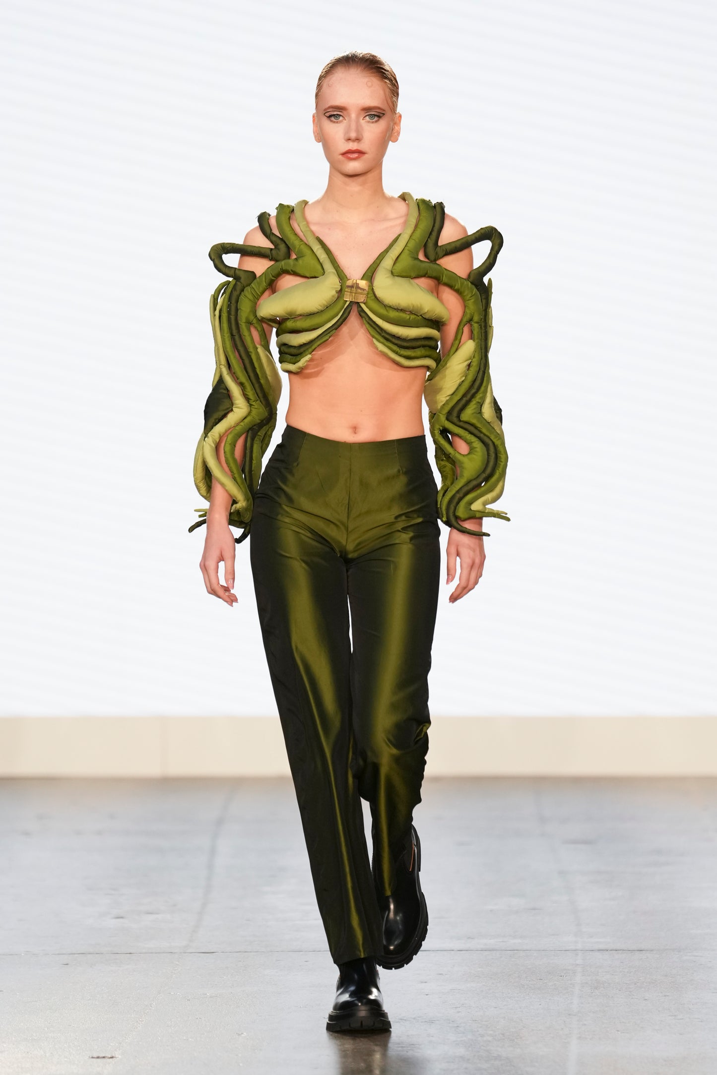 Giacca verde 3D