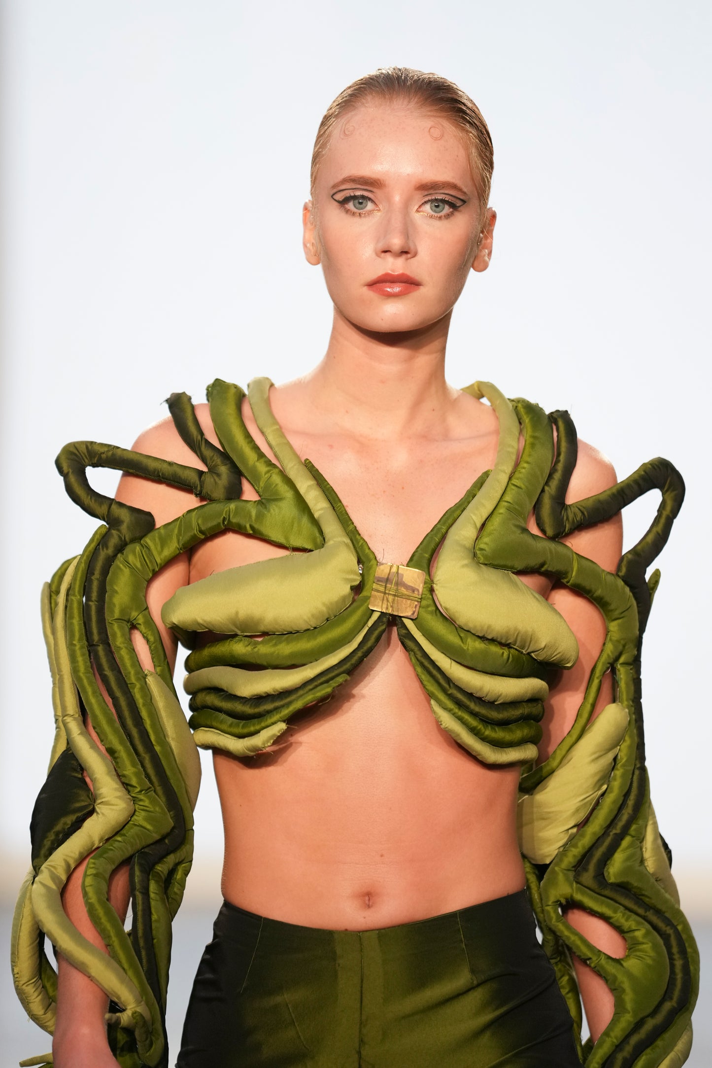 Giacca verde 3D